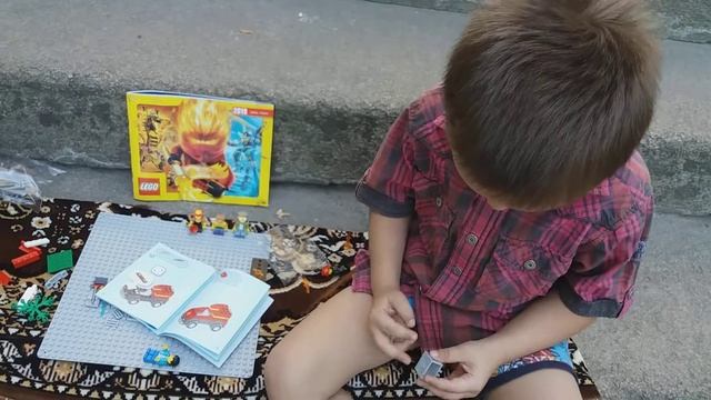 Мой первый обзор!Распаковка конструктора LEGO "Пожар на отдыхе" смотреть онлайн