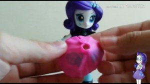 Распаковка  Эквестрия герлз Рарити с аксессуарами ^-^