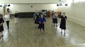Mini композиция на танец квадратная Румба. Активное долголетие.