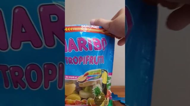 Распаковка HARIBO TROPIFRUTTI смотреть онлайн