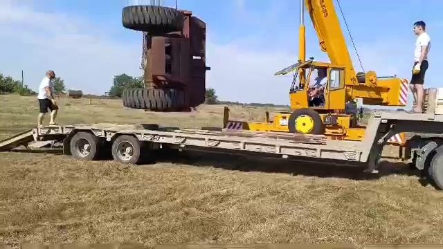 Отгрузка скрепера ДЗ-149-5 экспресс-обзор от Андрея Абросимова смотреть онлайн