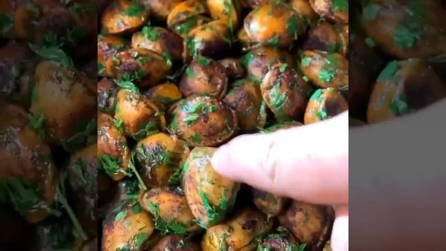 Мужские пельмени на сковородке за 5 минут #Shorts смотреть онлайн