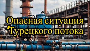Попытка атаки на компрессорную станцию 'Турецкого потока'