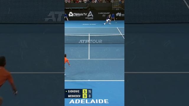 When Djokovic Met Medvedev In Australia