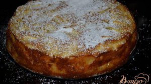 Итальянский яблочный кекс