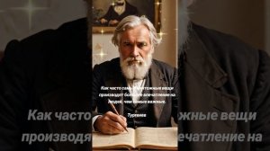 Важные вещи и впечатление