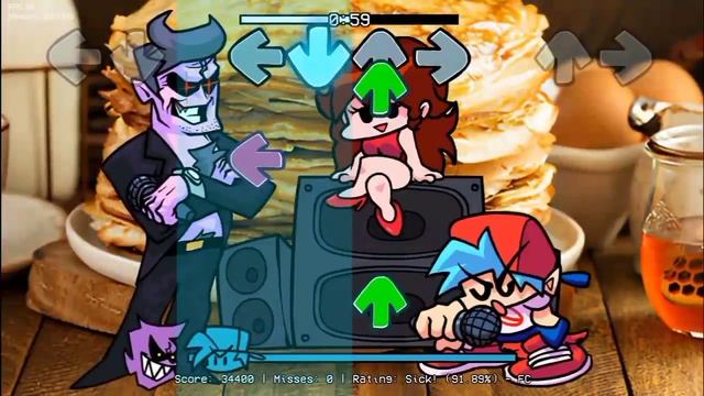 FNF Blinochki (ой блины блины блины) on android! Fnf mod on android смотреть онлайн