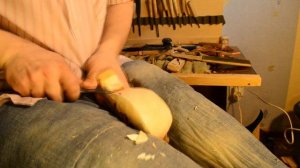 Kuksa carving. Процесс изготовления куксы