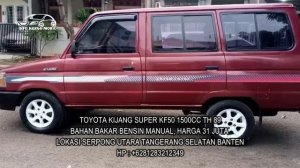 MINAT! Silahkan di Order Toyota Kijang Super Harga 21 Juta Termurah Bisa Nego