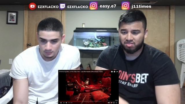 Christina Aguilera, Lil' Kim, Mya, Pink - Lady Marmalade (Official Music Video) | REACTION смотреть онлайн