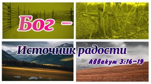 Жемчужины Библии. "Бог - источник радости ".  Аввакум  3:16-19. Комментарий У. Уирсби