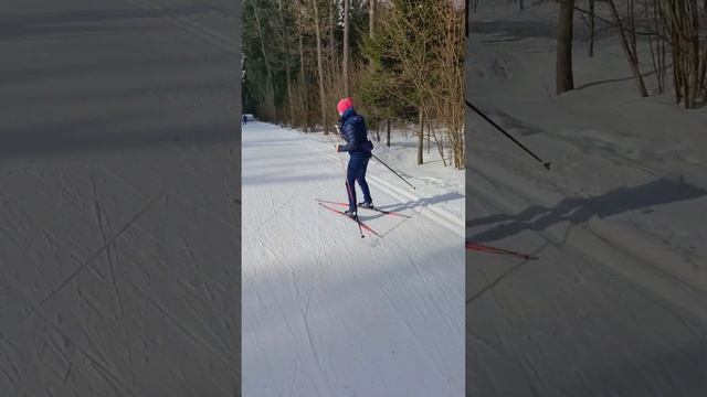 Одновременный одношажный коньковый ход. топ ошибок #коньковыйход смотреть онлайн