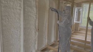 Оборудование ппу ДУГА® П5Т. Утепление пенополиуретаном каркасного дома.