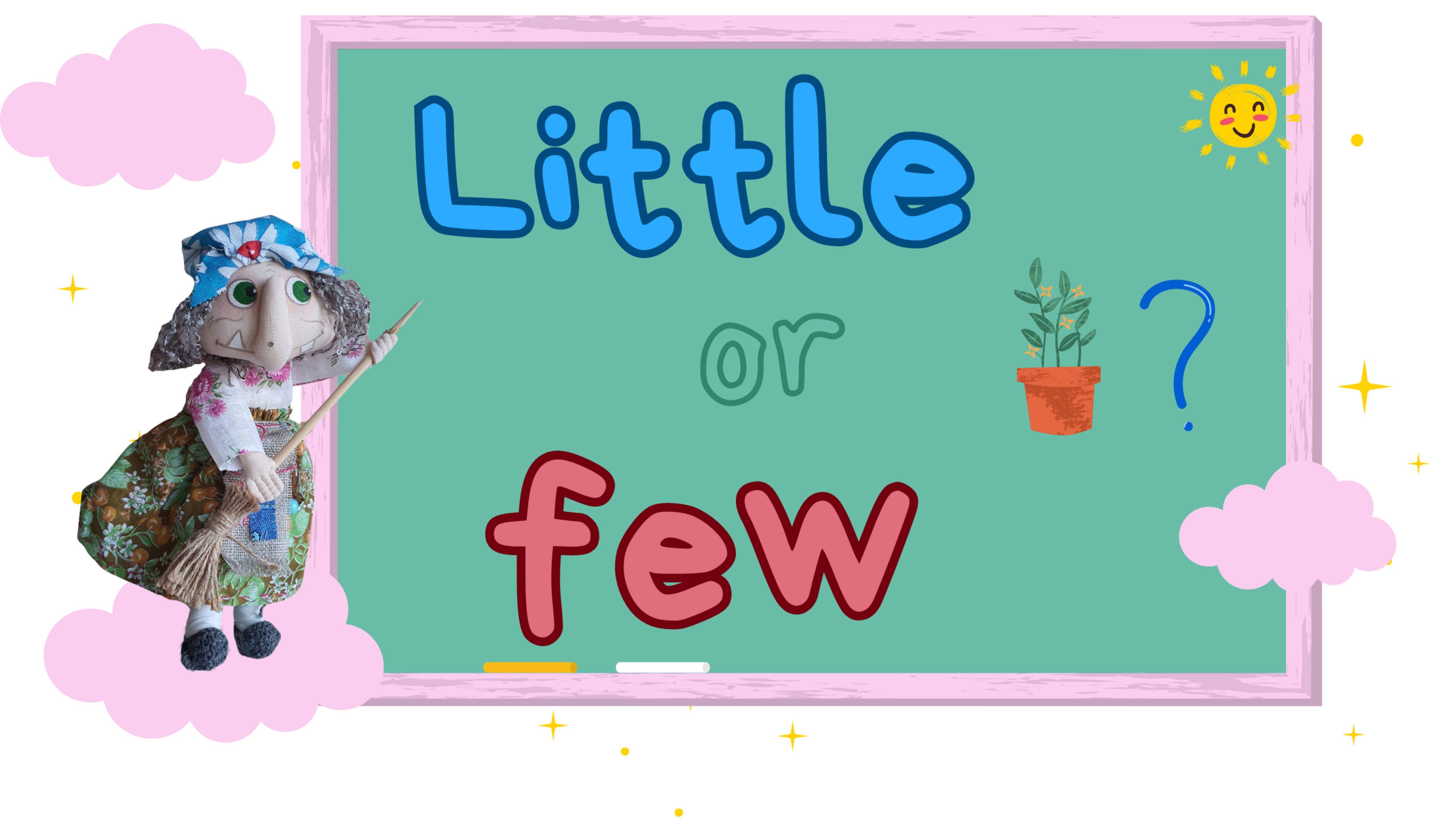 Few little things...
