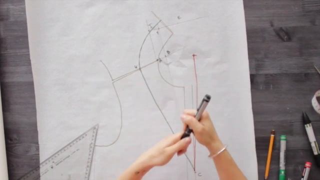 Построение Воротник 'шаль' / Шалька