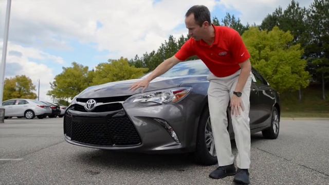Exterior of the 2015 Toyota Camry