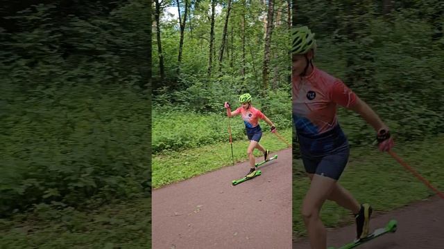 когда встала на классику спустя 10 лет. Просто кайф #лыжероллеры bones смотреть онлайн