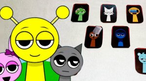 SPRUNKY - игровые карточки