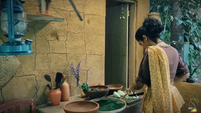 Cooking "Vegetable Biryani" එළවළු බිරියානි from the highest mountain harvest смотреть онлайн