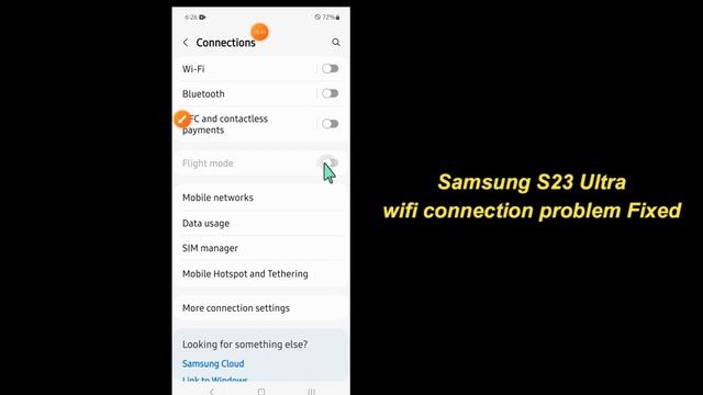 Samsung S23 Ultra WIFI Connection Problem Fixed смотреть онлайн