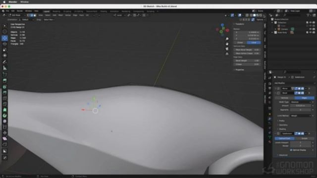 04 - Blocking Out The Initial Concept In 3D - Part 2