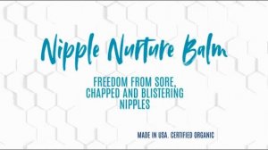 Organic Nipple Butter Breastfeeding Cream by Earth Mama   Lanolin free, Safe for Nursing & Dry Skin
