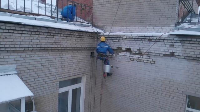 Восстановление кирпичной кладки фасада смотреть онлайн