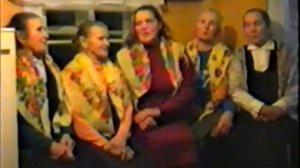 "Ой зачем эта ночь", исполняет аутентичная группа д.  Комарово, 1992г