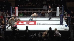 【スターダム】天咲光由が天聖2連発で吏南から勝利!林下詩美&上谷沙弥&天咲光由 vs 渡辺桃&吏南&フキゲンです★!-2.17後楽園ホール大会-【STARDOM】