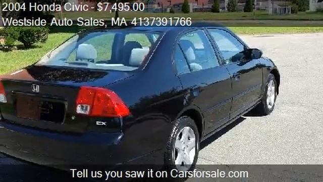 2004 Honda Civic EX sedan AT - for sale in West Springfield, смотреть онлайн