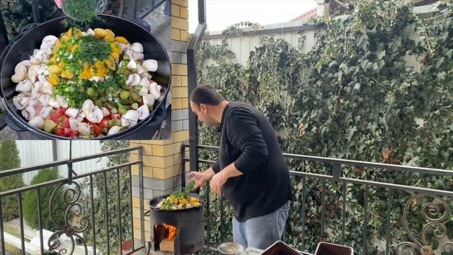 Рагу "сырно-свинное" смотреть онлайн