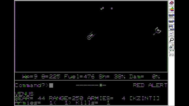 Galactic  Attack (1980) - Apple II