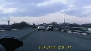 Наказали быдло на дороге