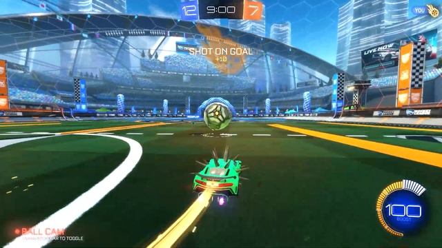 2V2 rocket league with my bro