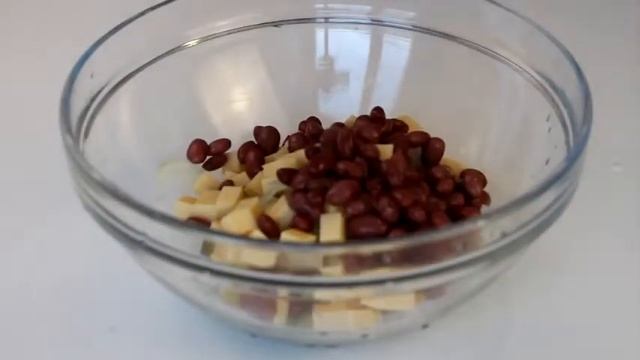 Быстрый салатик из фасоли🥗 смотреть онлайн