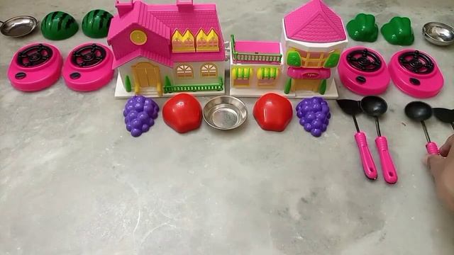 6 Minutes Satisfying with Unboxing Hello Kitty Sanrio Kitchen set|pink toys|ASMR Mini kitchen#asmr