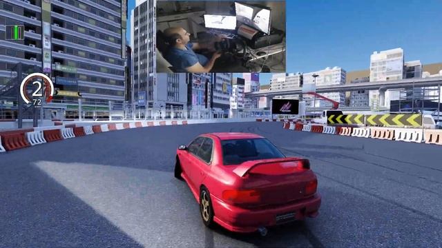 assetto corsa Subaru drift IMPREZA GT2000 drift #assettocorsadrift #assettocorsa #logitechg29