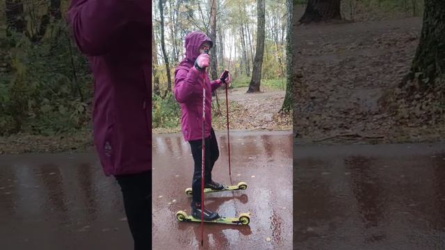 #коньковыйход как не устать в подъём? #лыжи смотреть онлайн