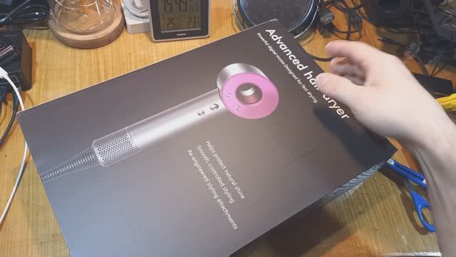 ХАО ДАНС И Фен для волос,профессиональный 1600Вт 5в1 Фен для волос / Стайлер с насадками для укладки