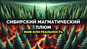 СИБИРСКИЙ МАГМАТИЧЕСКИЙ ПЛЮМ🌋: МИФ ИЛИ РЕАЛЬНОСТЬ?