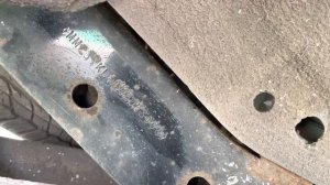 Mitsubishi L200 Vin/Chassis number #vinnumber