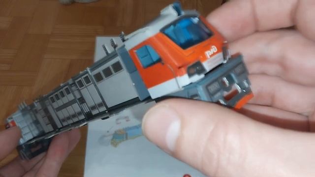 Электровоз ЭП20 Умная бумага обзор и сборка смотреть онлайн