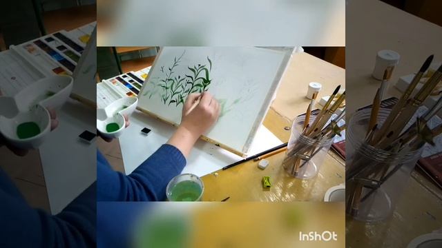 Квіти аквареллю. смотреть онлайн