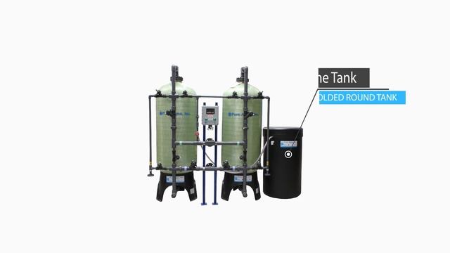 Industrial Water Softener SF 110F | Made in USA by PURE AQUA, INC.