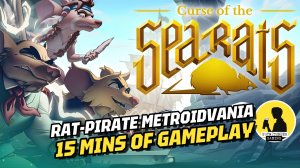 CURSE OF THE SEA RATS, 15 MINS OF GAMEPLAY #curseofthesearats #gameplay #metroidvania