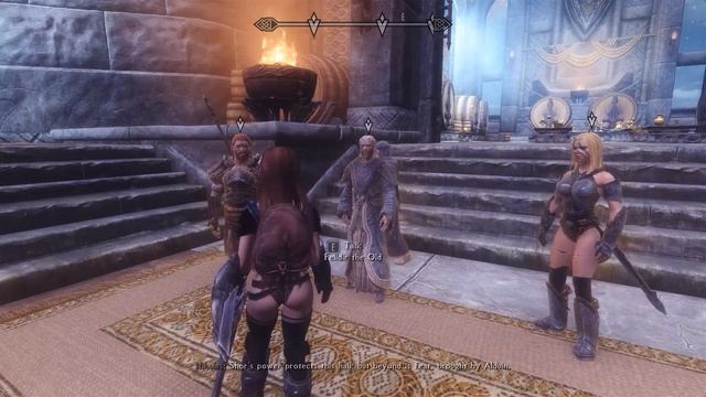 Skyrim: Liliana vs Alduin смотреть онлайн