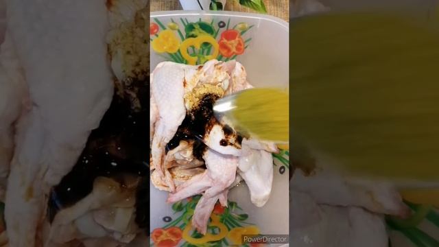 Вкуснейшие Крылышки в Духовке-Лучший Рецепт/Курица Рецепт/#Shorts