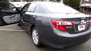 2013 Toyota Camry XLE, Magnetic Gray Metallic - Stock# 33166 - Walk around