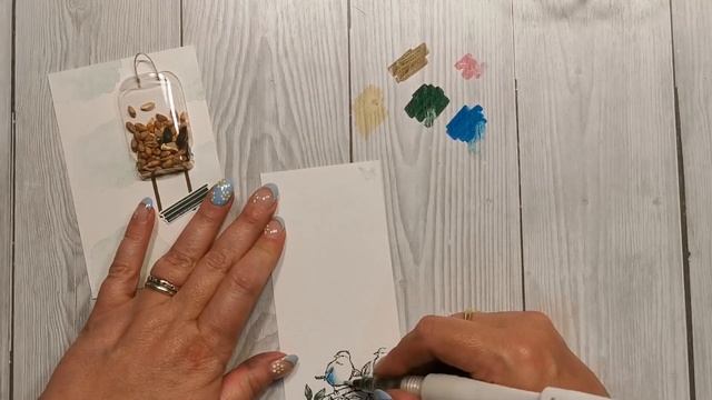 Monday Mashup #46 featuring Free as a Bird and Mason Jar Shaker Domes by Jo Blackman Papercraft смотреть онлайн