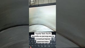 Toyota Yaris 1nz-fe жалоба на расход масла, эндоскопия двигателя. #1nz #тойота #yaris